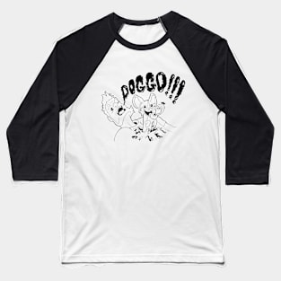 Mostly the doggos come out. Mostly. Baseball T-Shirt